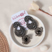 Shaila Silver Oxidized Jhumki Earrings