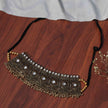 Dhvani Mirror Gold Oxidized Choker Necklace Set