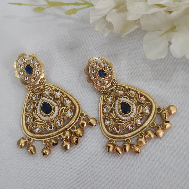Alisha Gold Plated Kashmiri Earrings