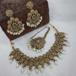 Darshana Polki Kundan Rajwadi Necklace Set
