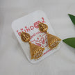 Dhriti Traditional Temple Jewellery Goddess Lakshmi Jhumka Earrings