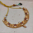 Harsha Gold Plated Heritage Gaj Necklace Set