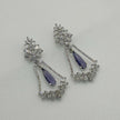 Evanshi Silver Plated AD Earrings