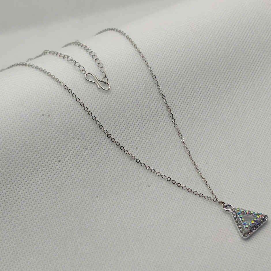 Stiva Silver Plated Chain Pendant