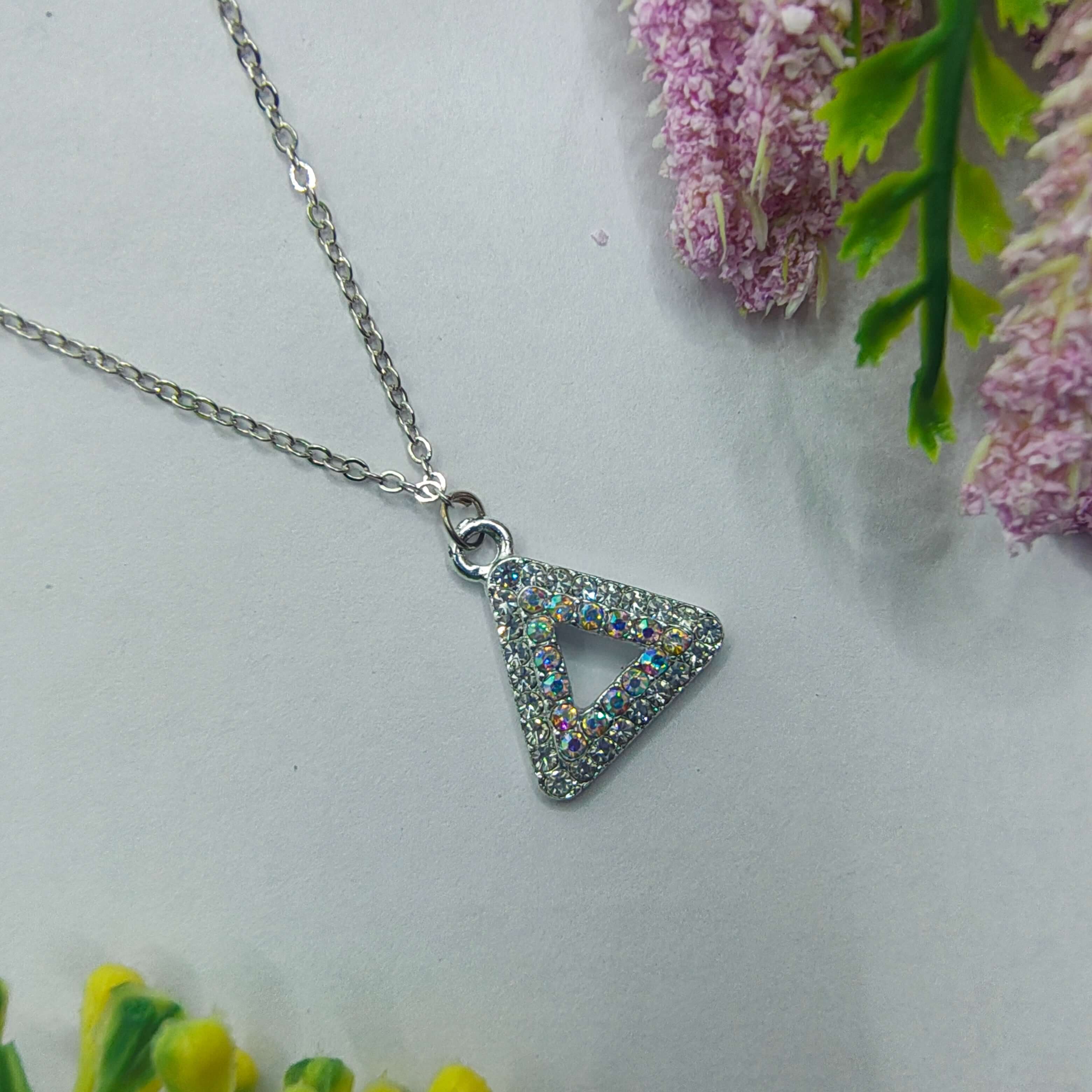Stiva Silver Plated Chain Pendant