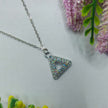 Stiva Silver Plated Chain Pendant