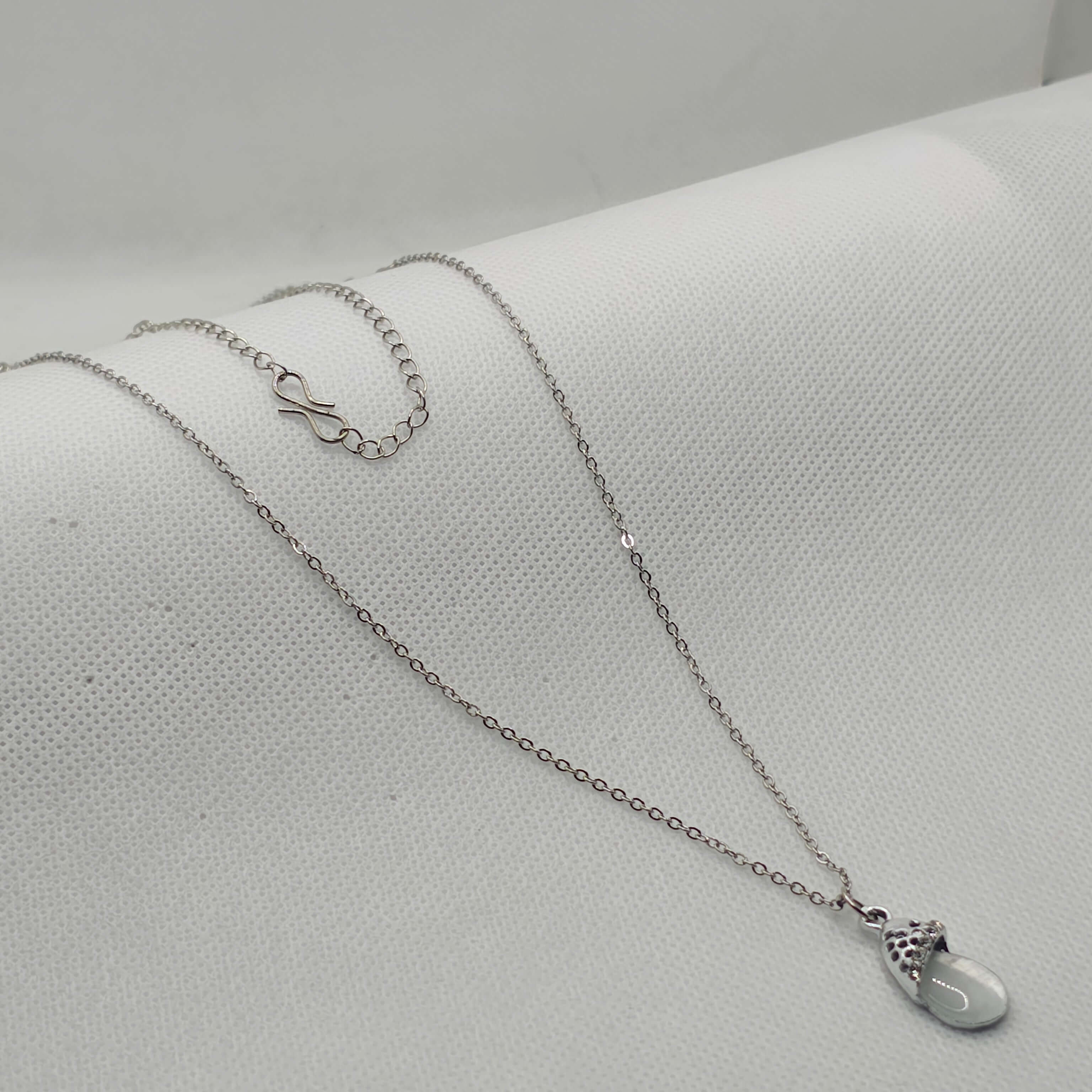 Ela Silver Plated Chain Pendant