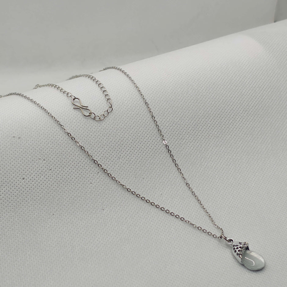 Ela Silver Plated Chain Pendant