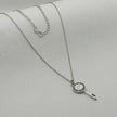 Kiya Silver Plated Chain Pendant