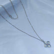 Bela Silver Plated Chain Pendant