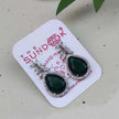 Clara Silver Plated AD Earrings