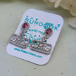 Devika Center Stone Interchangeable AD Earrings
