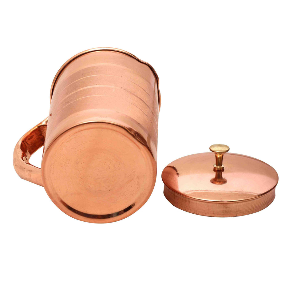 Silver Touch Copper Jug