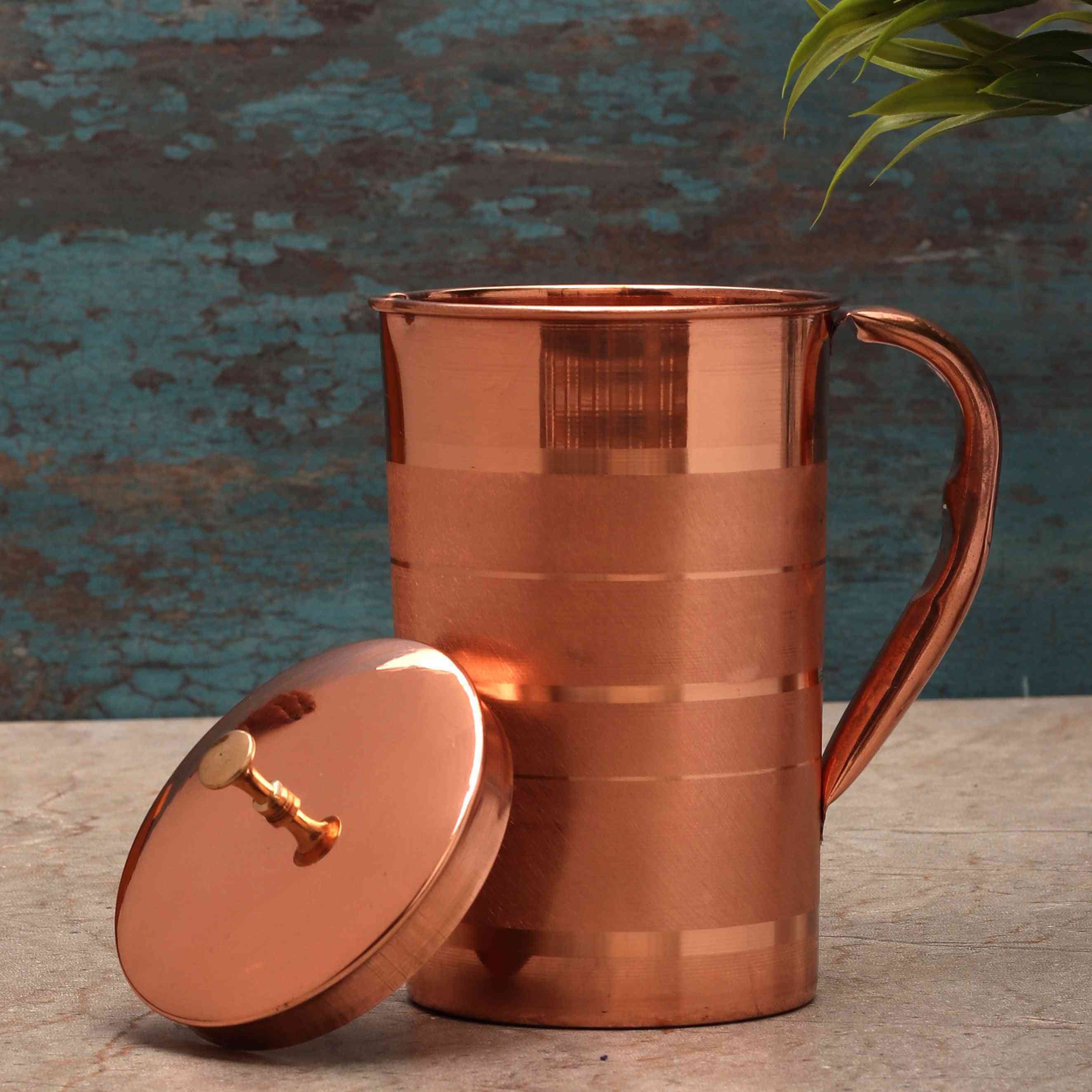 Silver Touch Copper Jug