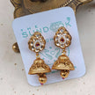 Mishka Antique Gold Kundan Necklace Set