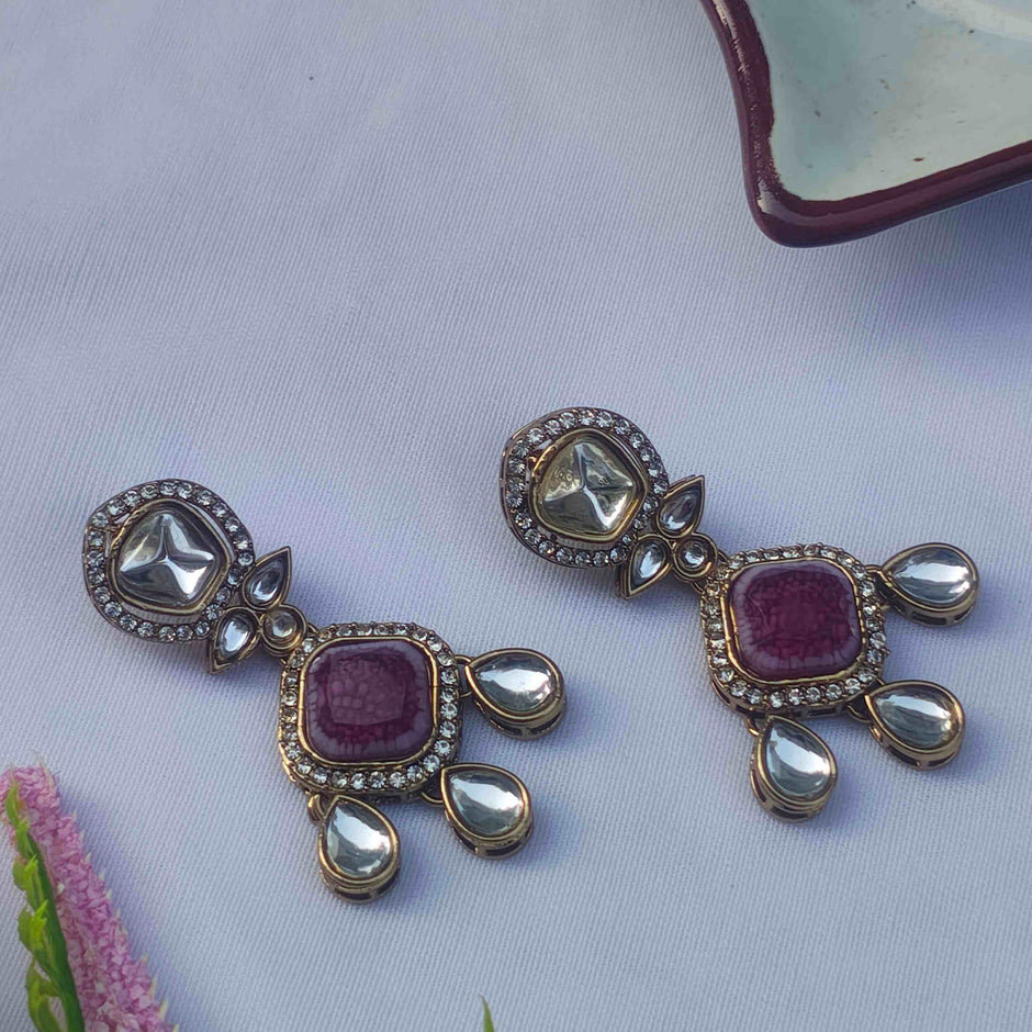 NAINA POLKI EARRINGS
