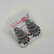 PAKHI SILVER OXIDIZED EARRINGS