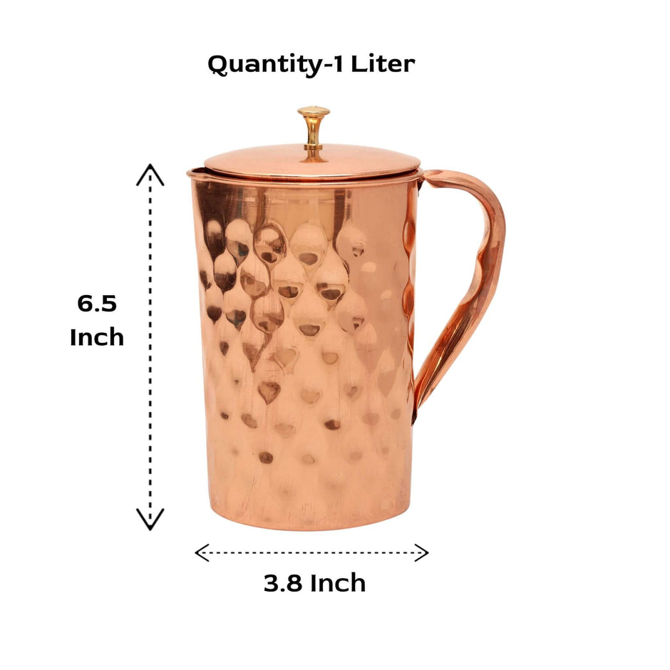 Diamond Touch Copper Jug
