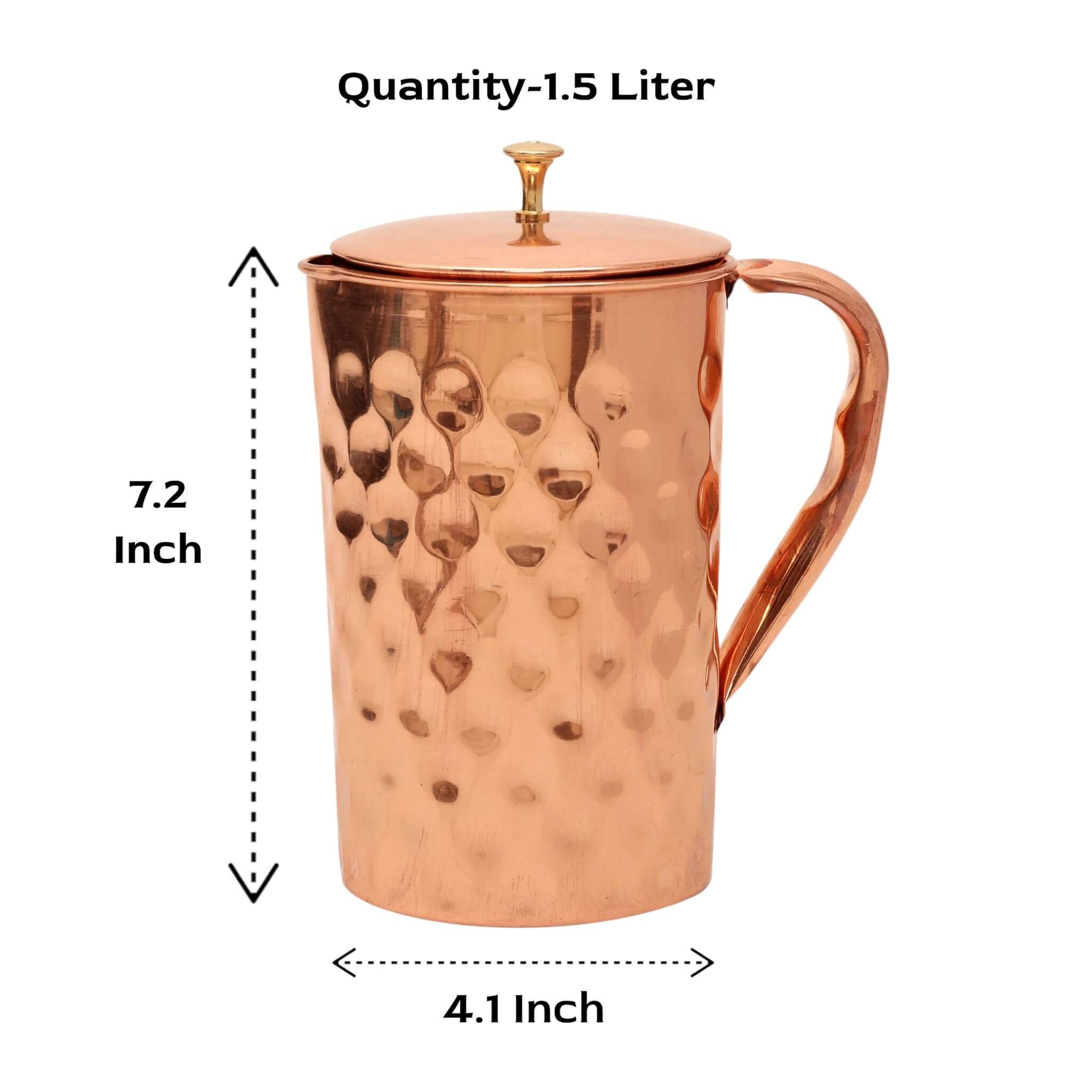 Diamond Touch Copper Jug