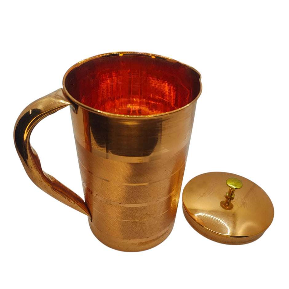 Silver Touch Copper Jug