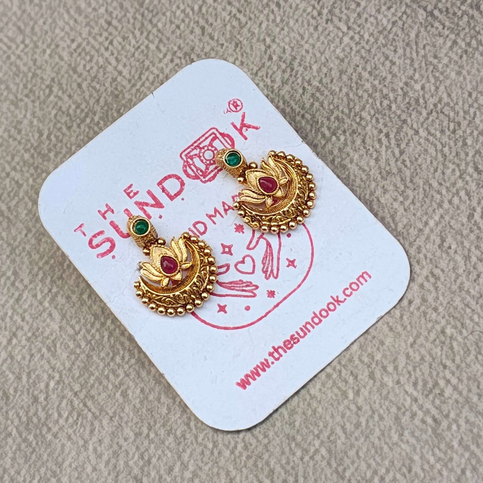 Priyal Gold Plated Heritage Necklace Set