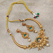 Ridhima Handcrafted Antique Gold Necklace Set