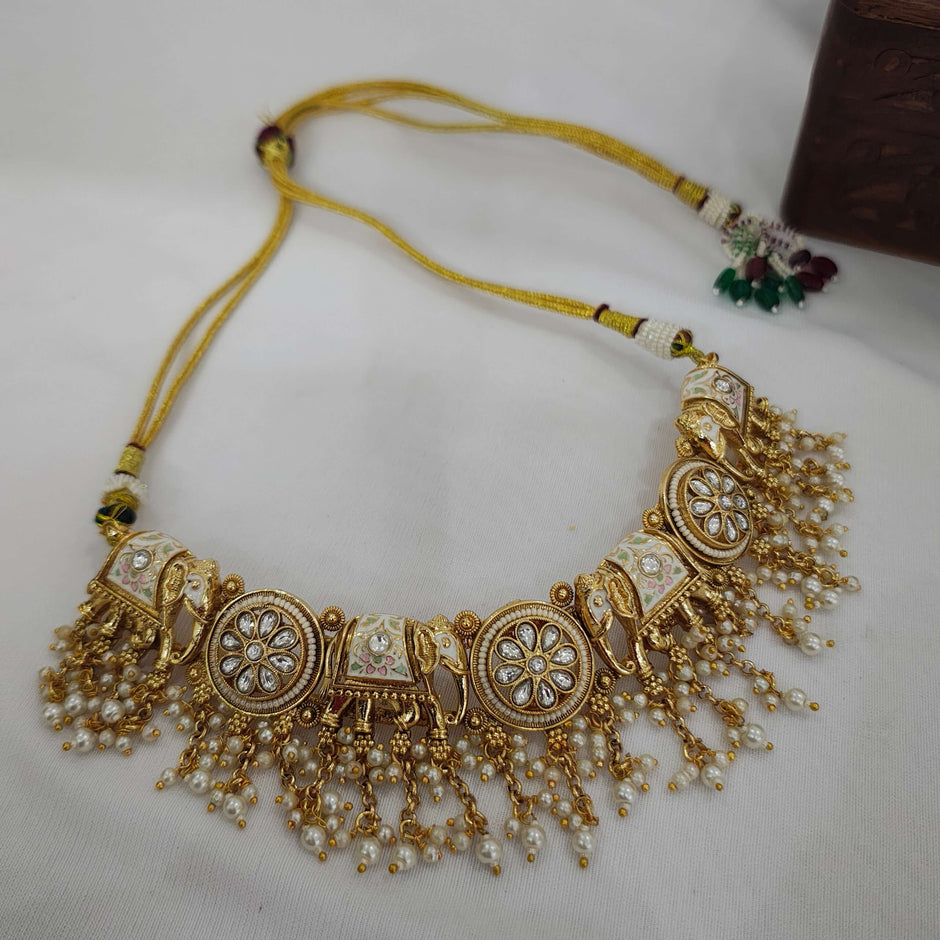 Tamanna Royal Rajasthani Style necklace Set