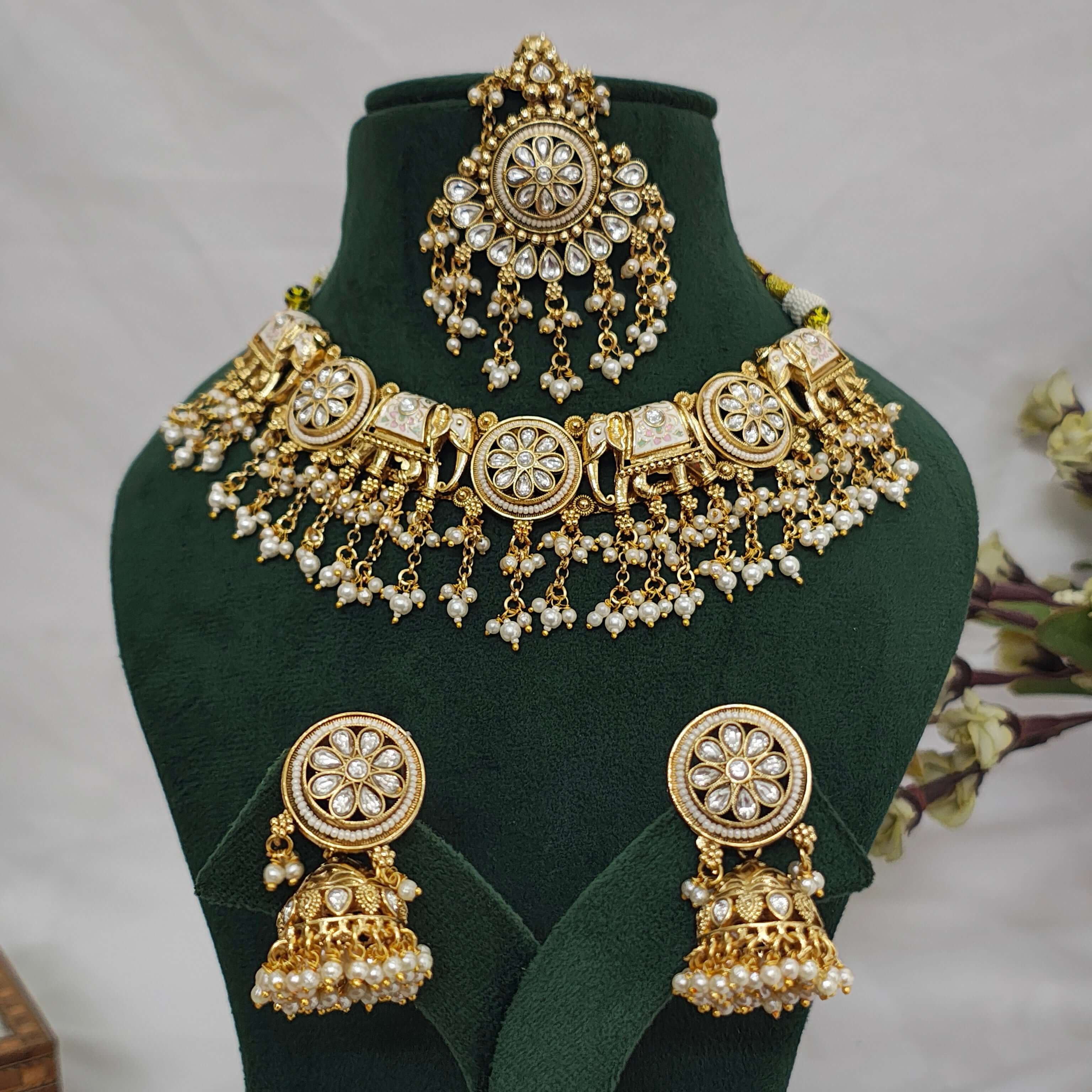 Tamanna Royal Rajasthani Style necklace Set