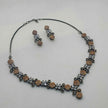 Vedika Antique Tone AD Necklace Set