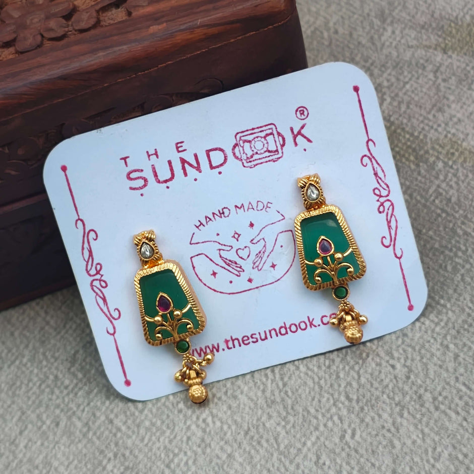 Yukti Gold Plated Heritage Long Necklace Set