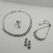 Ziva AD Necklace, Earring with Ring and Bracelet