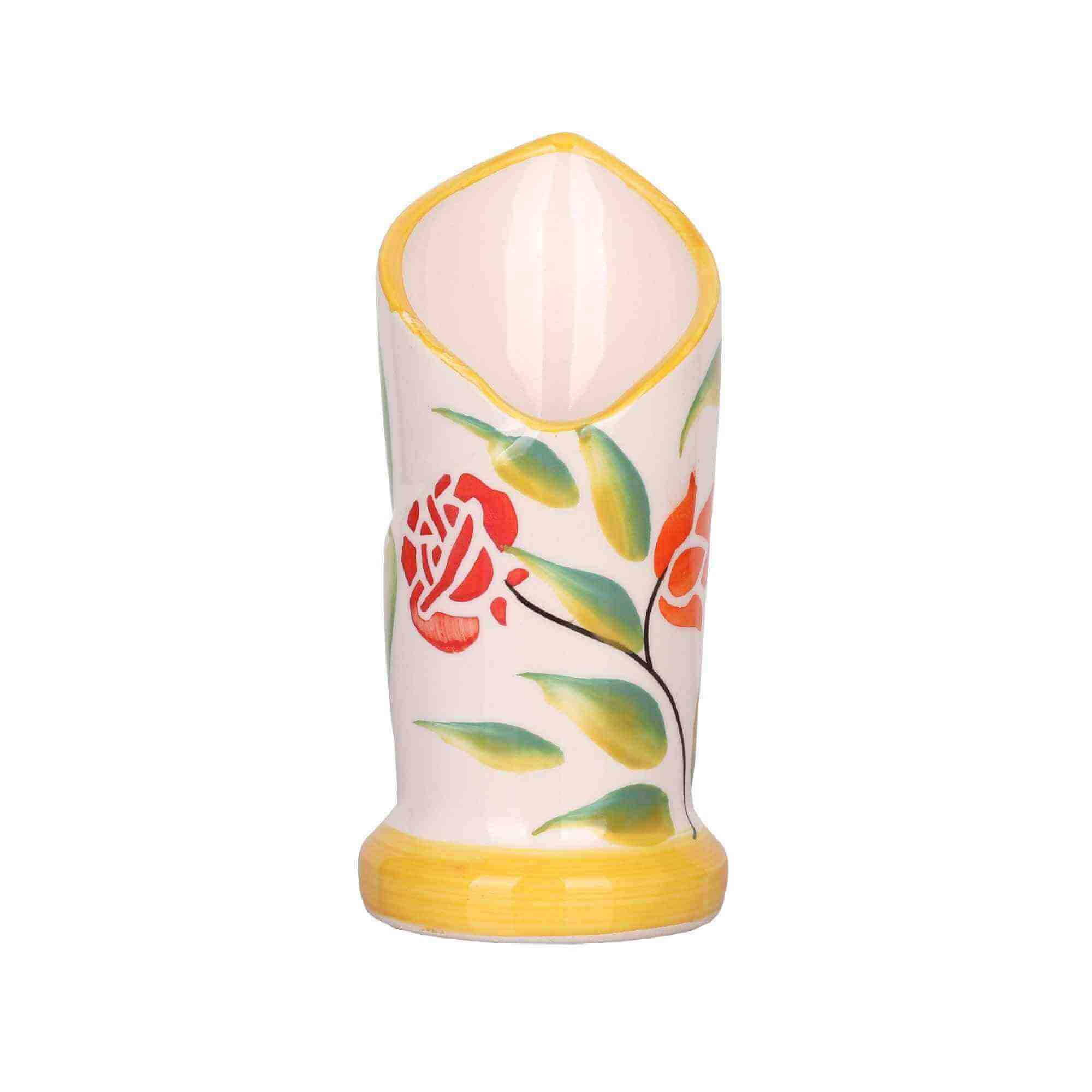 Abstract Leafy Flower Pot / Napkin Pot