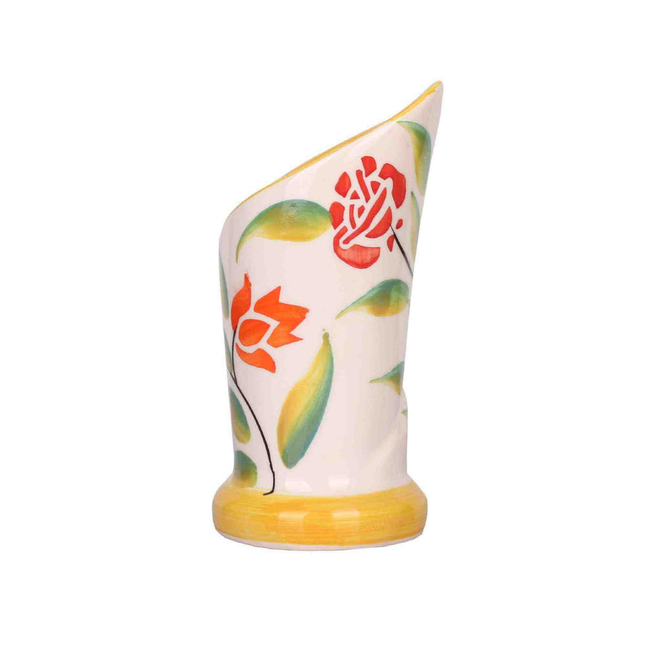 Abstract Leafy Flower Pot / Napkin Pot