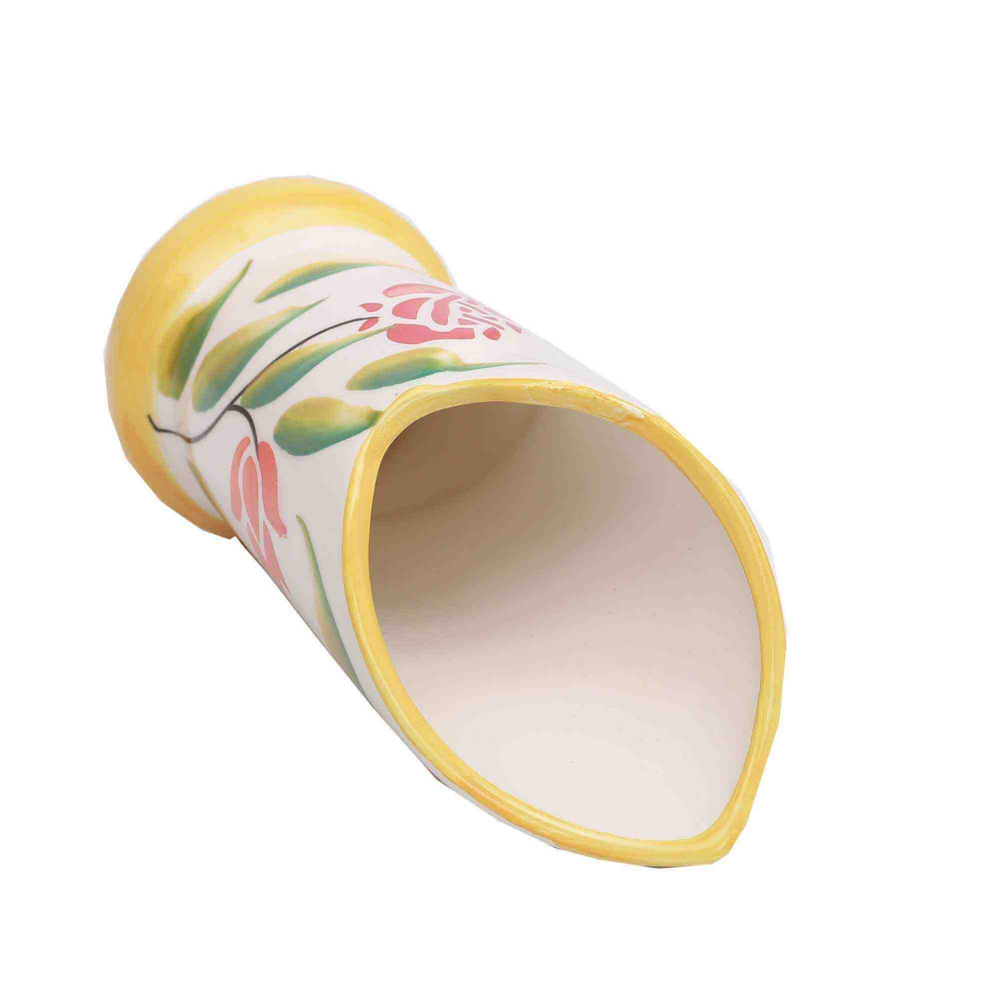 Abstract Leafy Flower Pot / Napkin Pot
