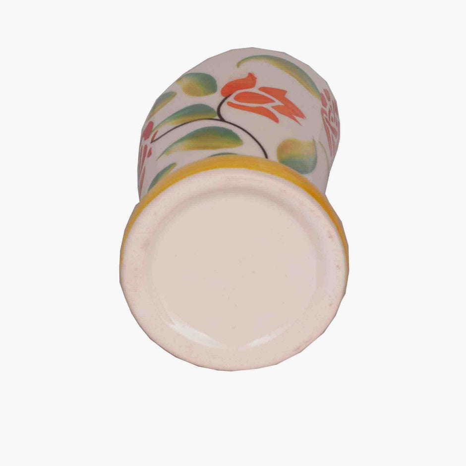 Abstract Leafy Flower Pot / Napkin Pot