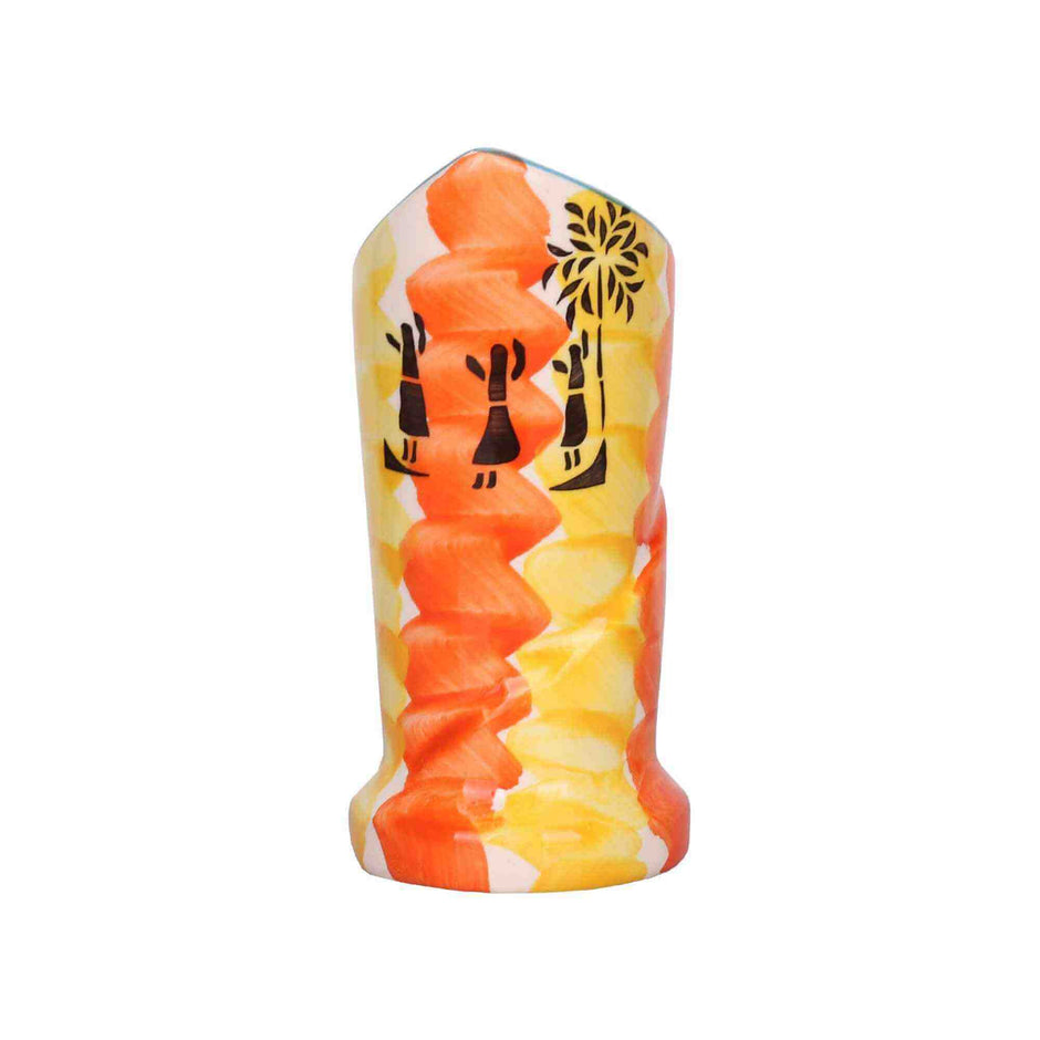 Adorable Tribal Dance Flower Pot / Napkin Pot
