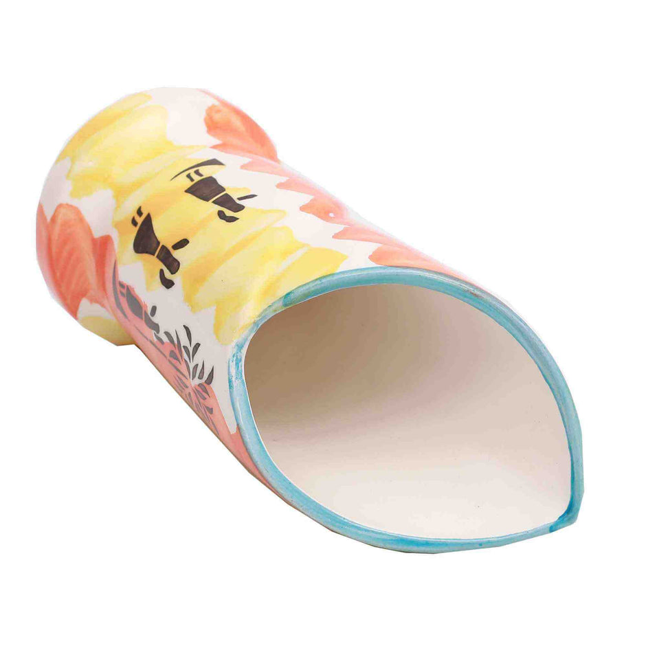 Adorable Tribal Dance Flower Pot / Napkin Pot