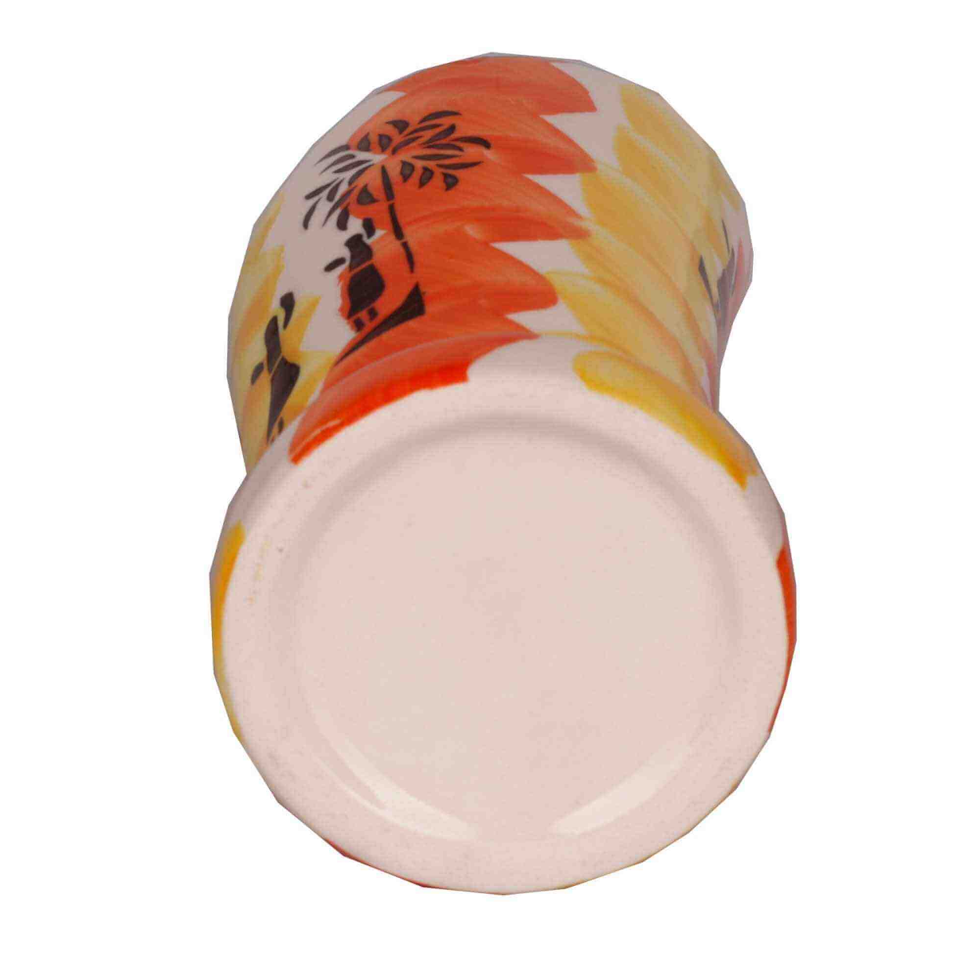 Adorable Tribal Dance Flower Pot / Napkin Pot