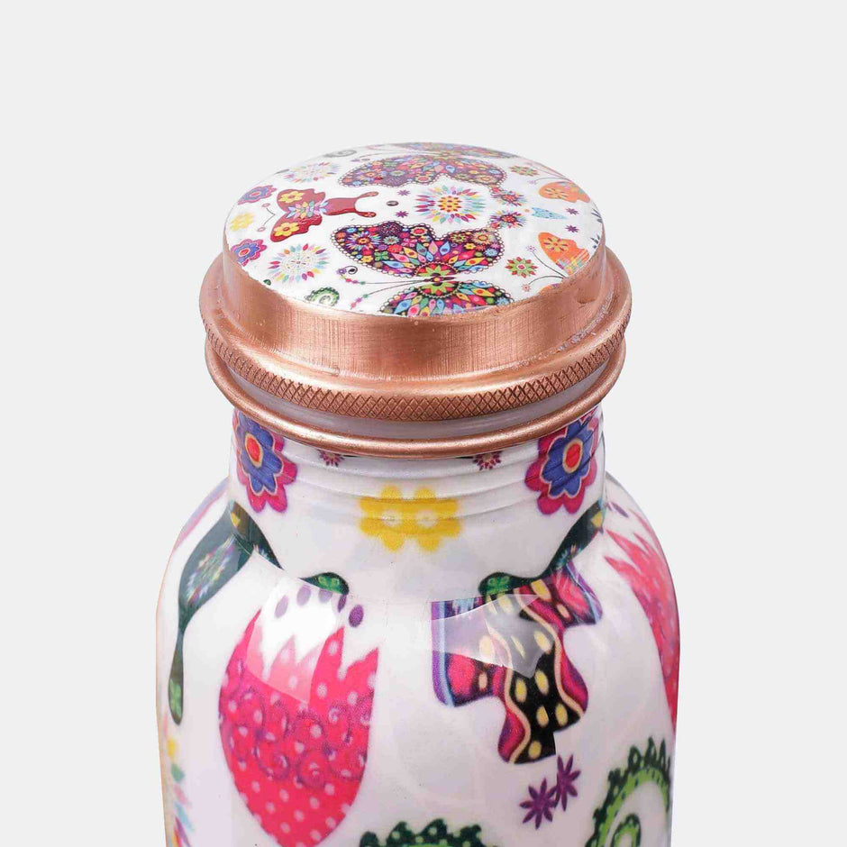 Butterfly Effect Premium Copper Bottle