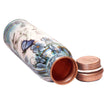 Floral Flight Premium Copper Bottle