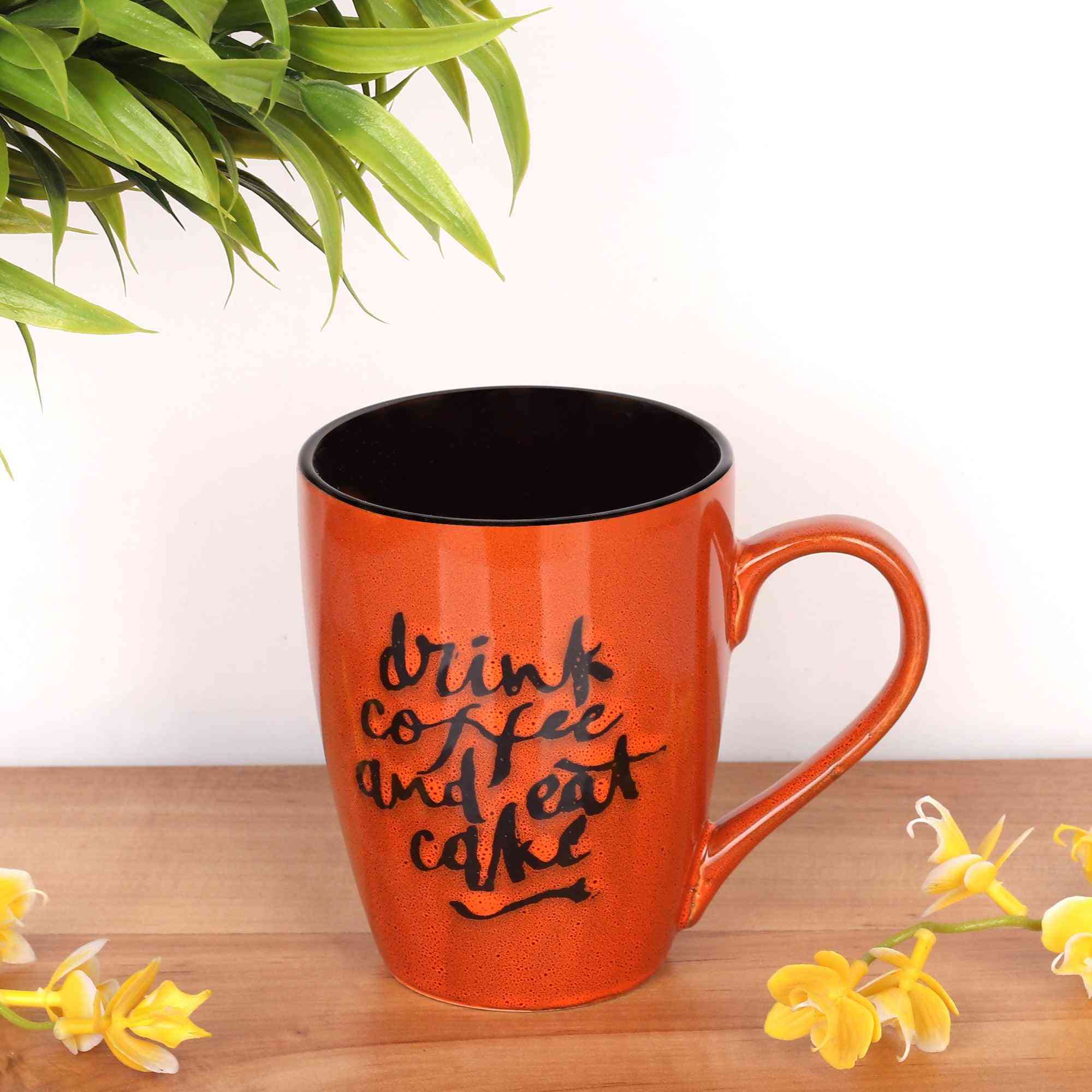 Glazed Coffee/Milk Mug (Orange)