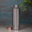 Glossy Steel Coated Copper Bottle