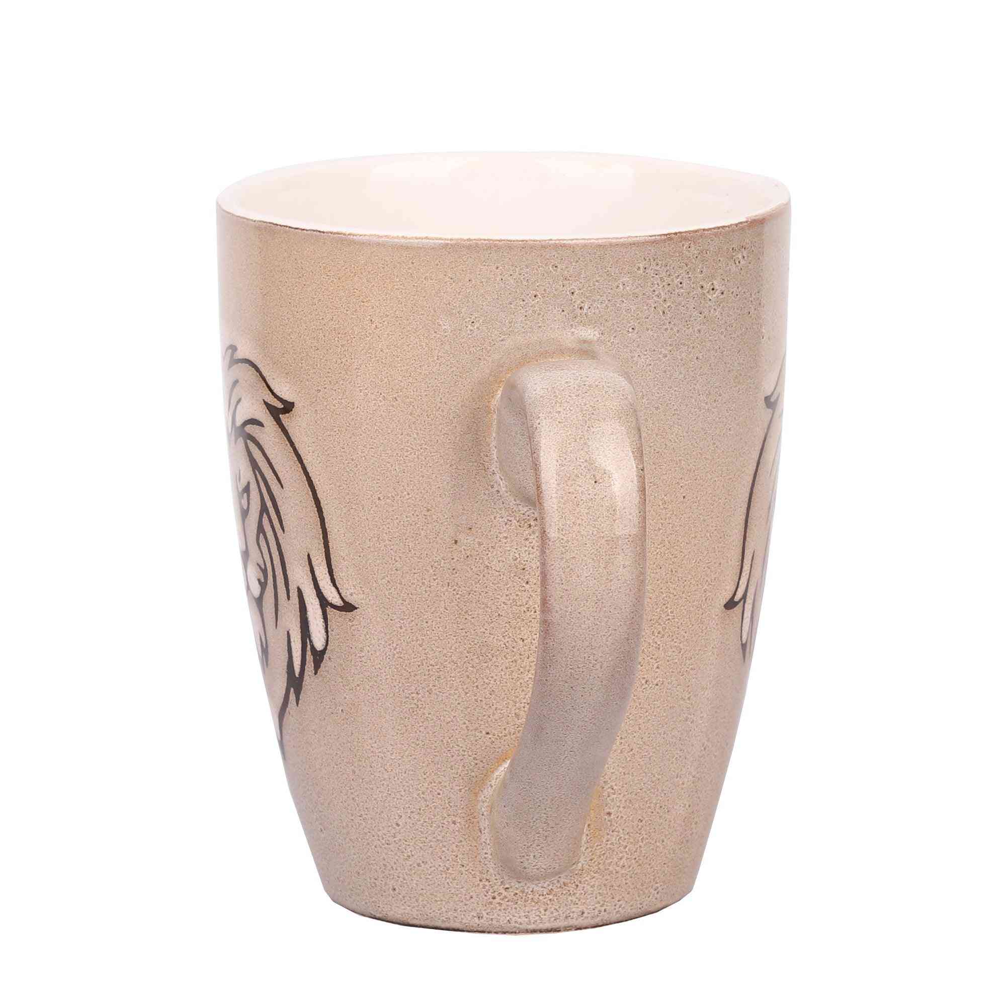 Jungle King Coffee/Milk Mug (Wheat Brown)
