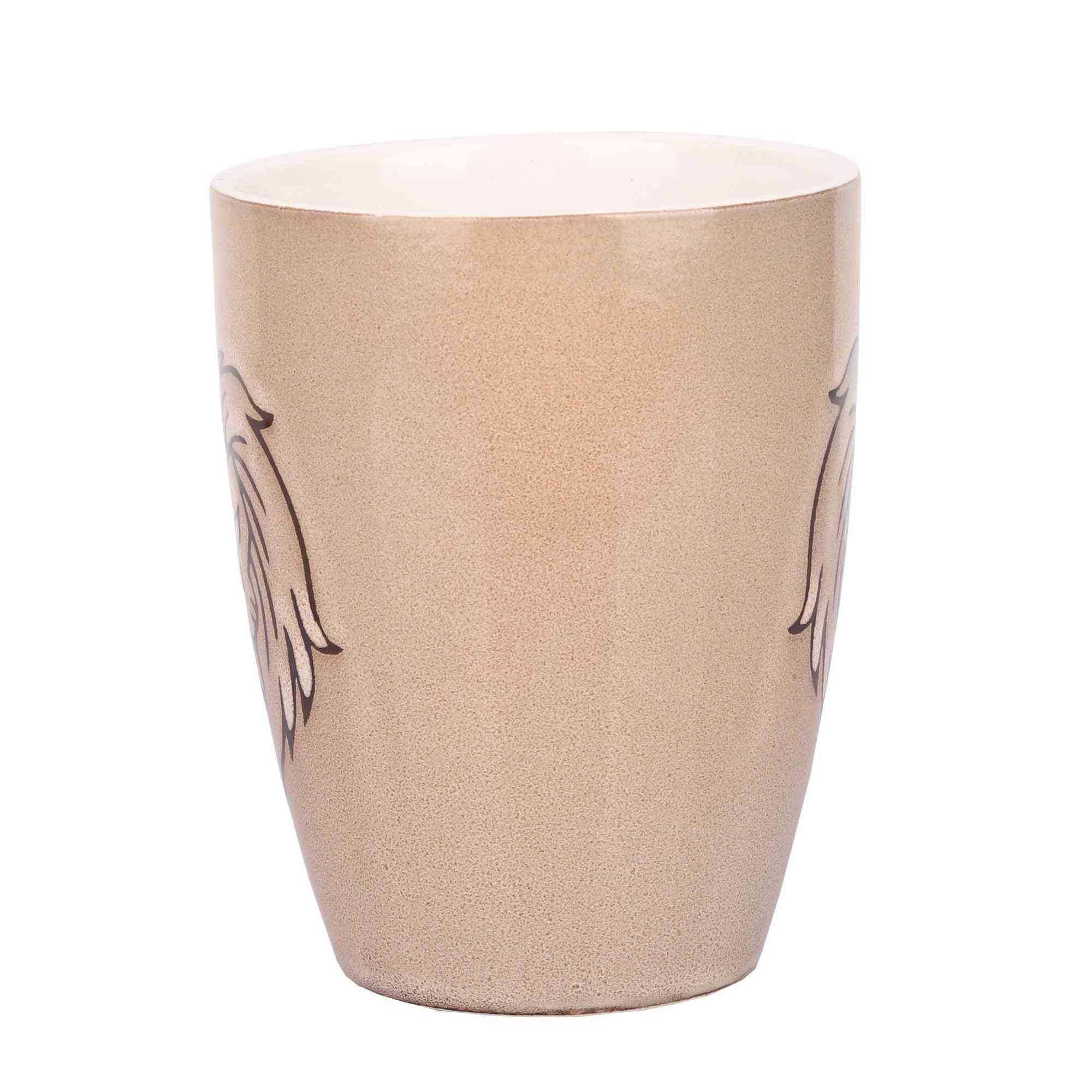 Jungle King Coffee/Milk Mug (Wheat Brown)
