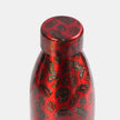 New Narrow Neck Printed Copper Bottle (Red)