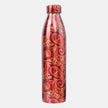 New Narrow Neck Printed Copper Bottle (Tyrian Purple)