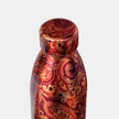 New Narrow Neck Printed Copper Bottle (Tyrian Purple)