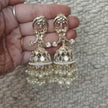 Nandini Pearl & Kundan Gold Plated Jhumka