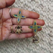 Unnati Gold Plated jhumki Earrings