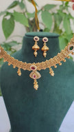 Kirat Ethnic Antique Gold Tone Necklace Set
